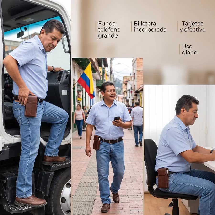 Funda y billetera al mismo tiempo