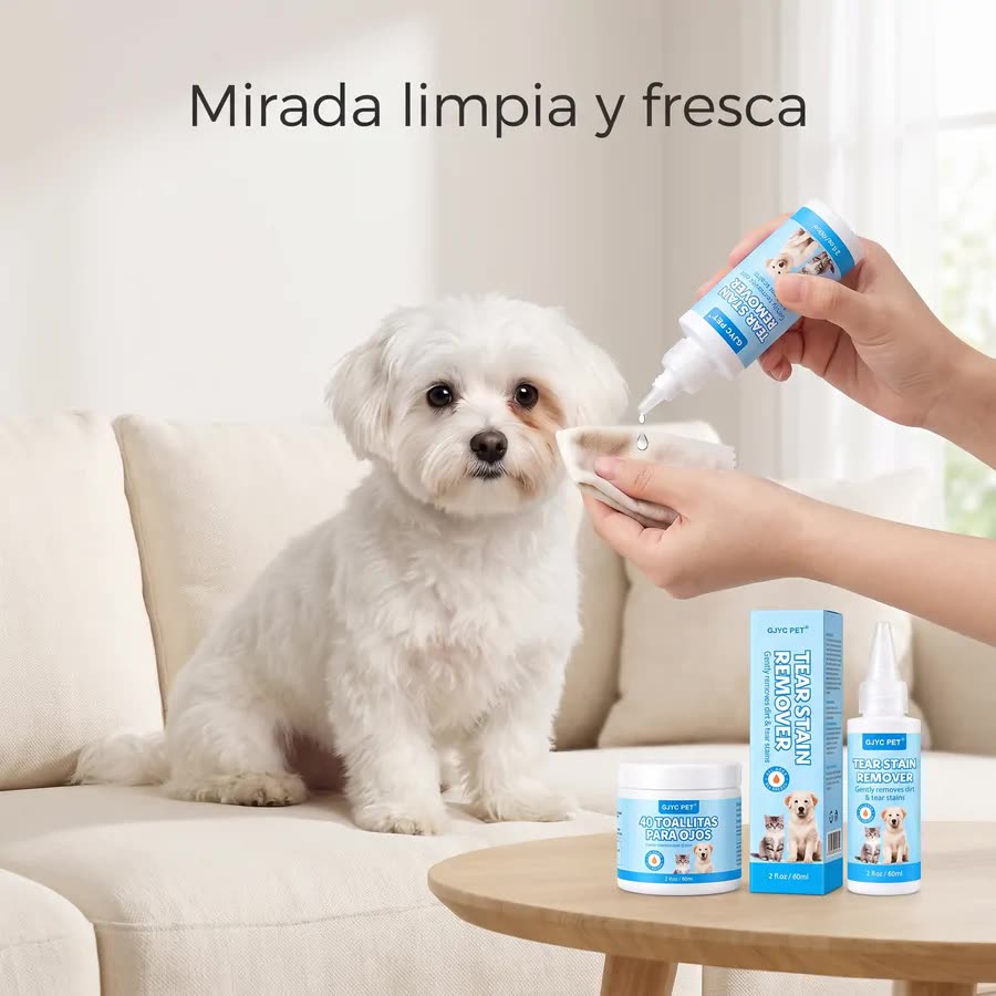 Pelaje limpio y fotos sin manchas