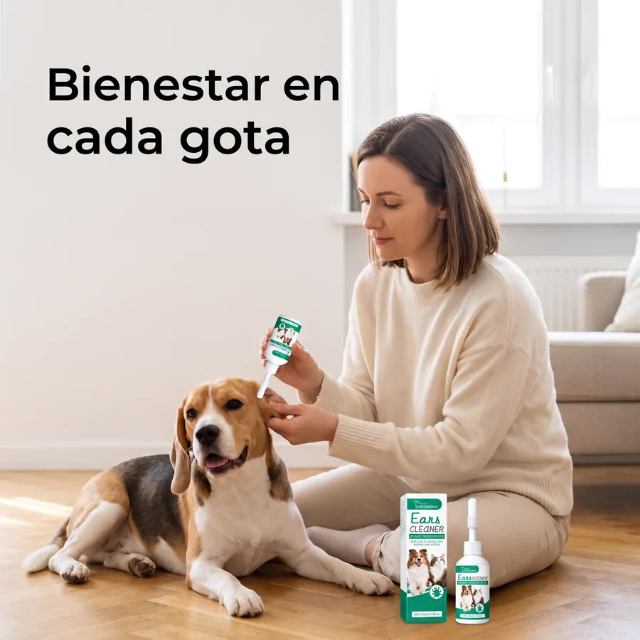 Orejas limpias y casa sin olor